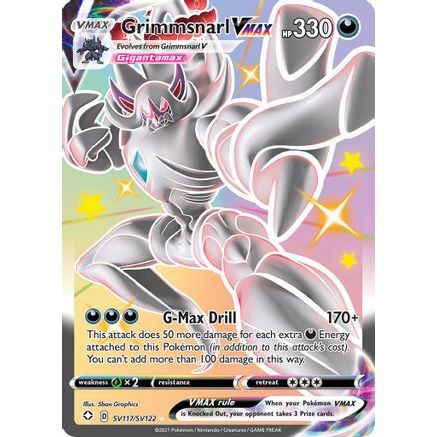 Grimmsnarl VMAX SV117/122 - Shining Fates Shiny Vault Holofoil