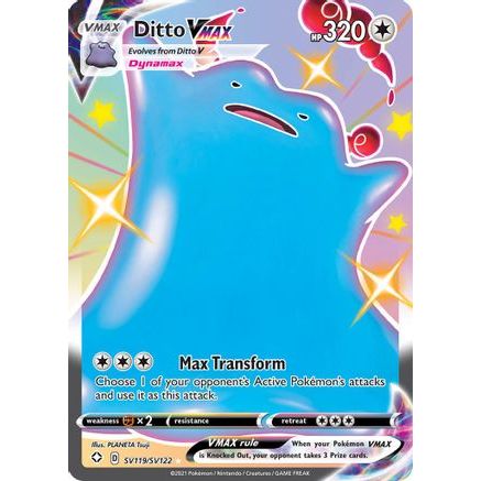 Ditto VMAX SV119/122 - Shining Fates Shiny Vault Holofoil