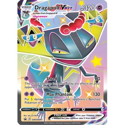 Dragapult VMAX - SWSH097 SWSH097/307 - SWSH Sword & Shield Promo Cards Holofoil