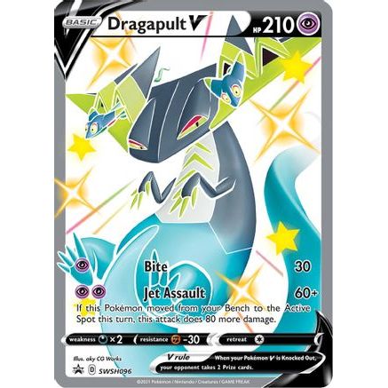 Dragapult V - SWSH096 SWSH096/307 - SWSH Sword & Shield Promo Cards Holofoil