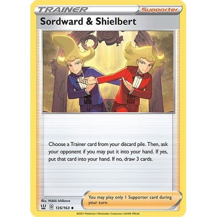 Sordward & Shielbert 135/163 - SWSH05 Battle Styles
