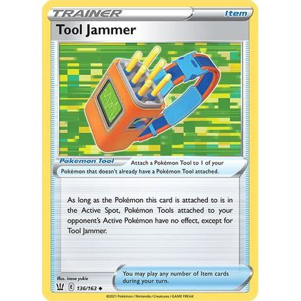 Tool Jammer 136/163 - SWSH05 Battle Styles Reverse Holofoil