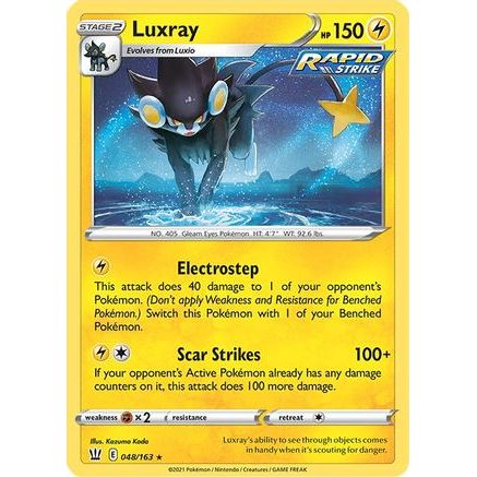 Luxray 48/163 - SWSH05 Battle Styles Holofoil