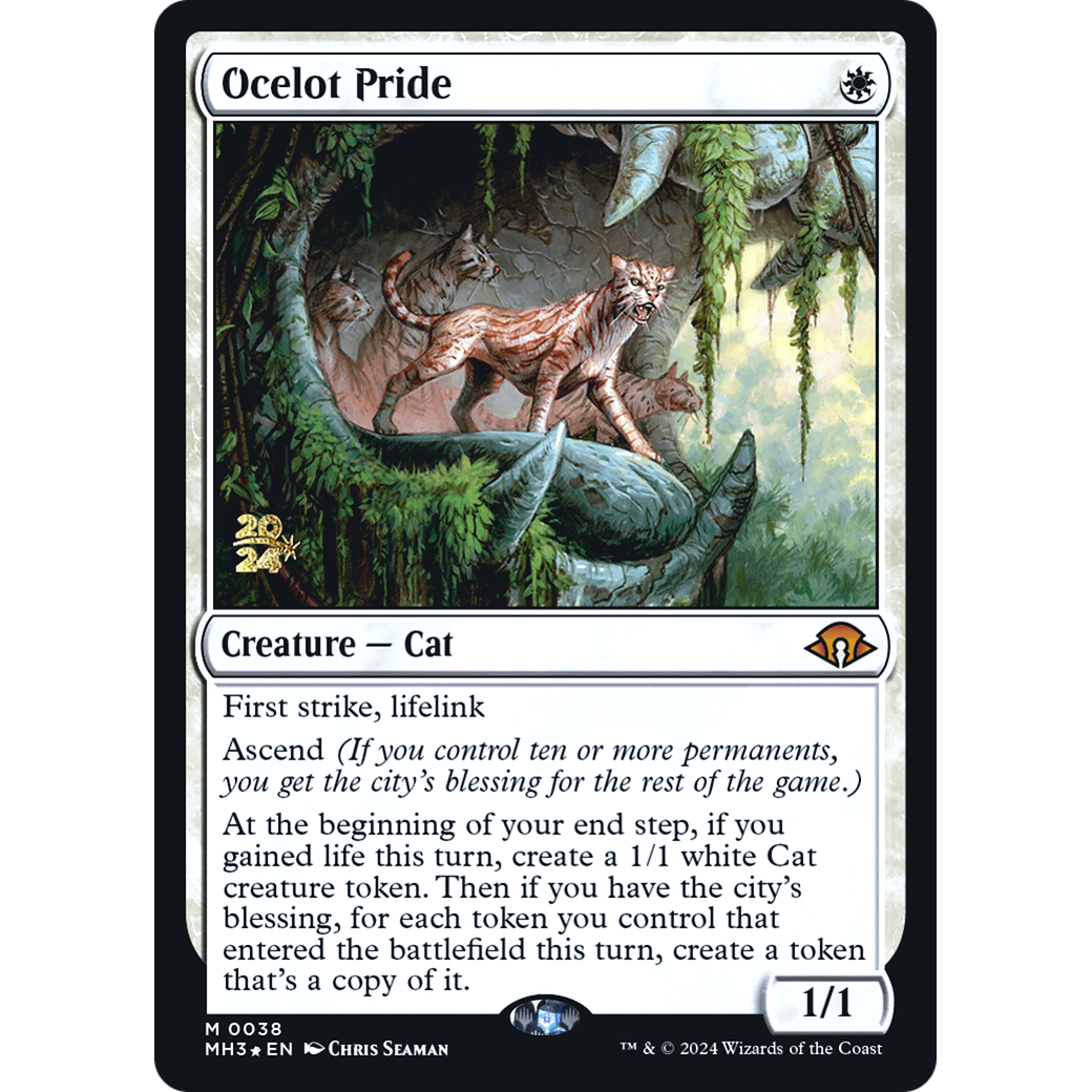 Ocelot Pride (PRE-38S) - Modern Horizons 3 Promos Foil