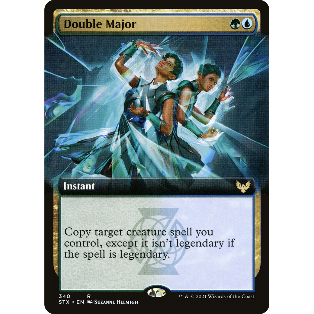 Double Major (Extended Art) (STX-340) - Strixhaven: School of Mages: (Extended Art)