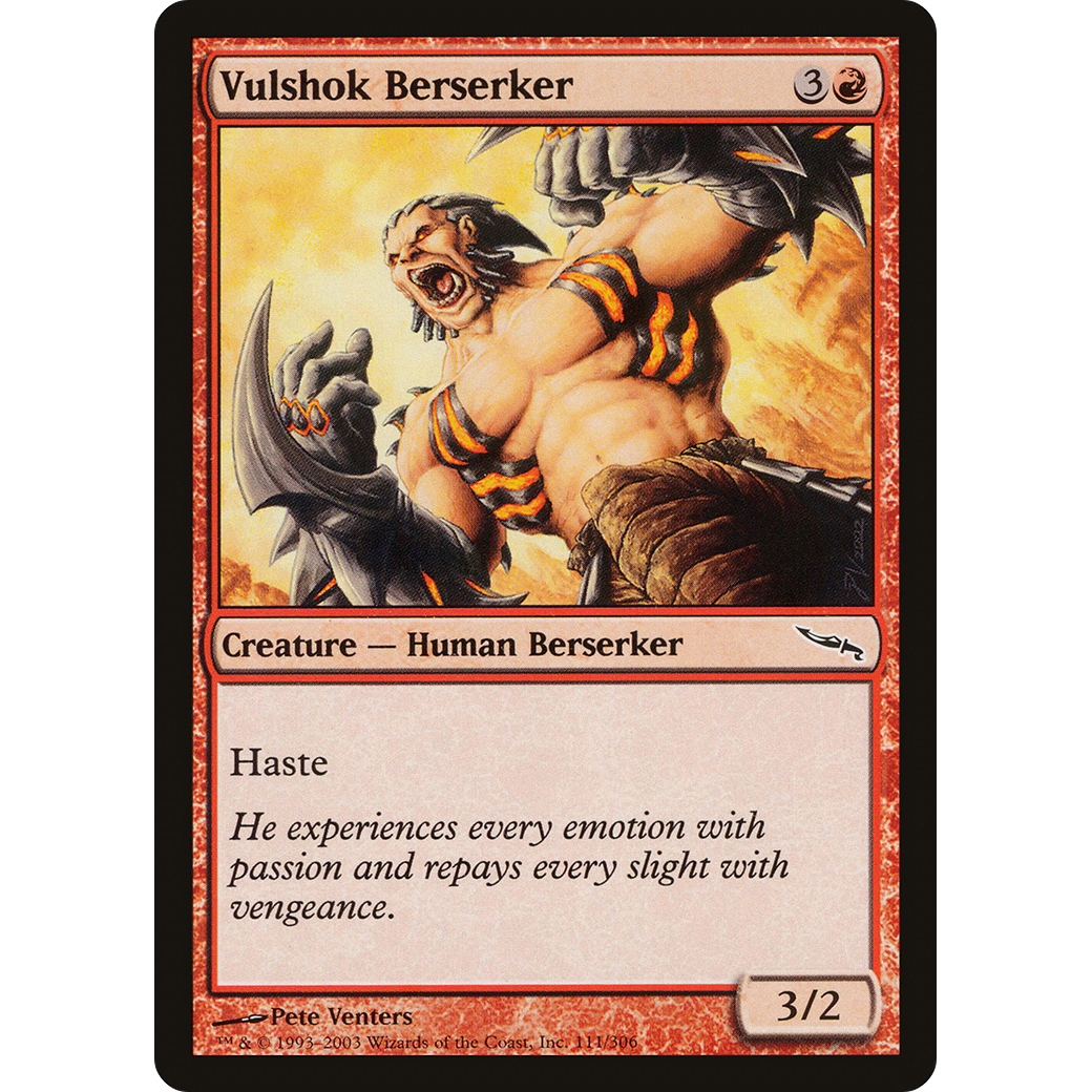 Vulshok Berserker (MRD-111) - Mirrodin