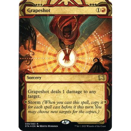 Grapeshot (Foil Etched) (STA-039) - Strixhaven Mystical Archive (Borderless) Foil