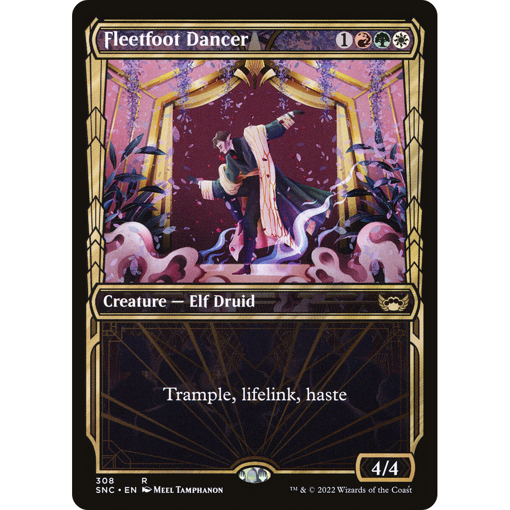 Fleetfoot Dancer (Showcase) (SNC-308) - Streets of New Capenna: (Showcase)