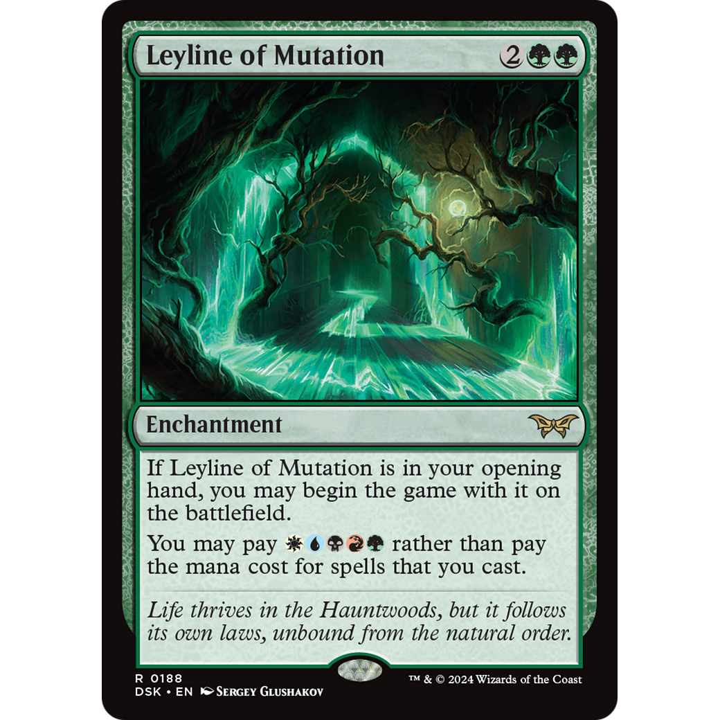 Leyline of Mutation (DSK-188) - Duskmourn: House of Horror Foil