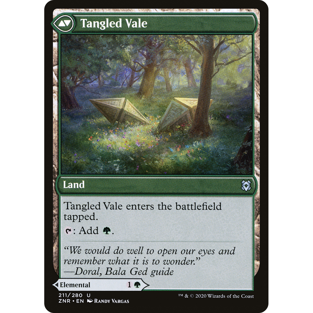Tangled Florahedron (ZNR-211) - Zendikar Rising