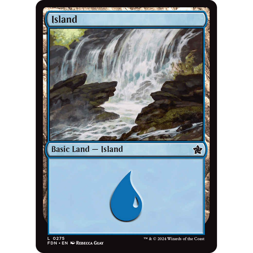 Island (FDN-275) - Foundations Foil