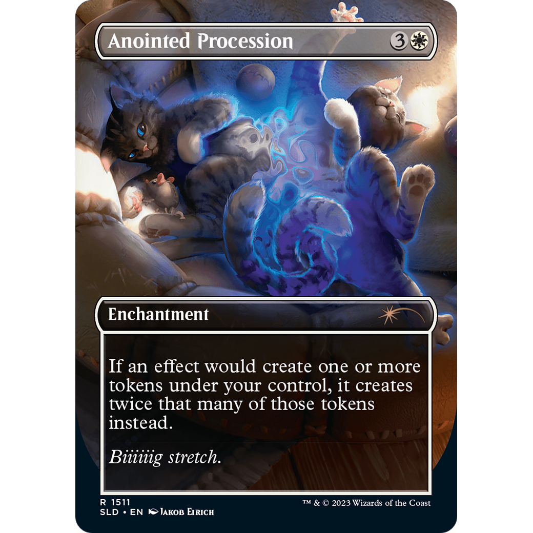 Anointed Procession (SLD-1511) - Secret Lair Drop (Borderless) Foil