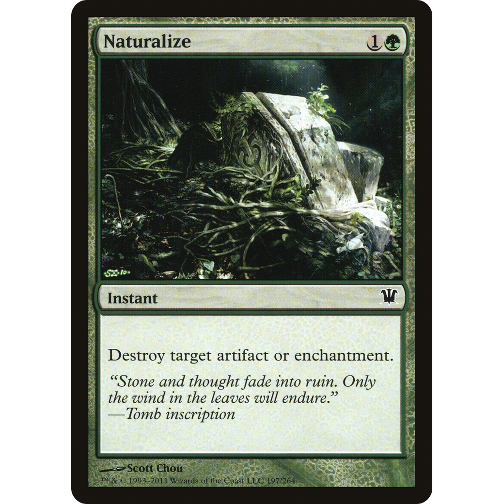 Naturalize (ISD-197) - Innistrad Foil