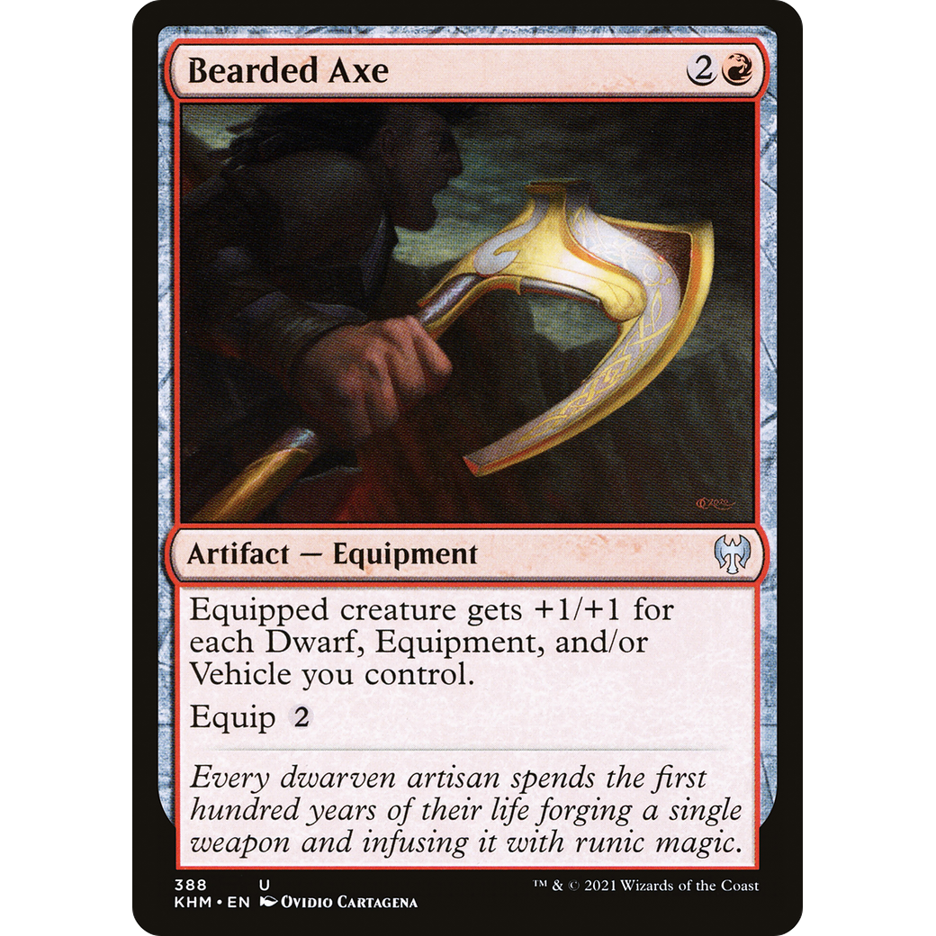 Bearded Axe (KHM-388) - Kaldheim