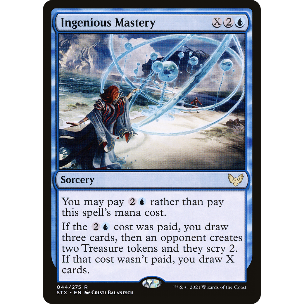 Ingenious Mastery (STX-044) - Strixhaven: School of Mages Foil