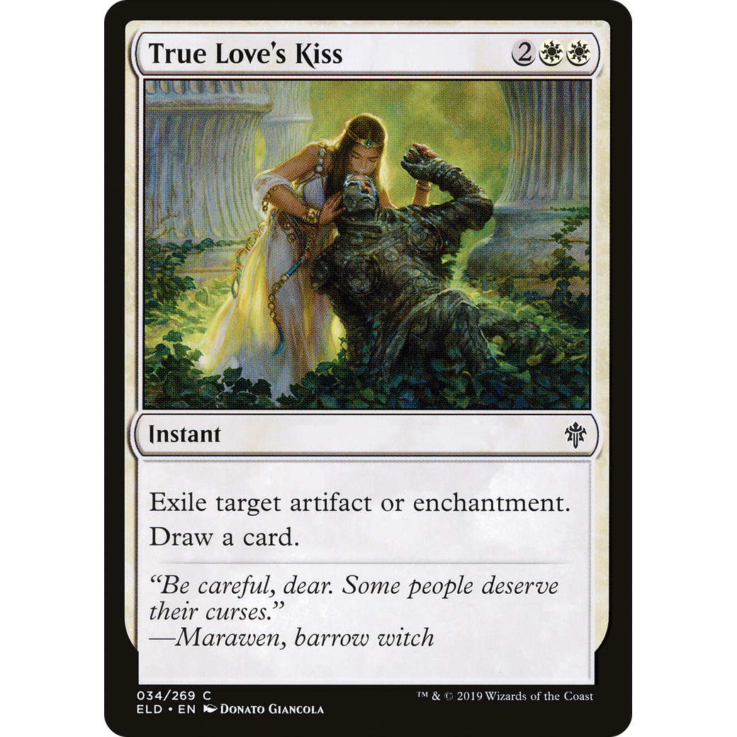True Love's Kiss (ELD-034) - Throne of Eldraine