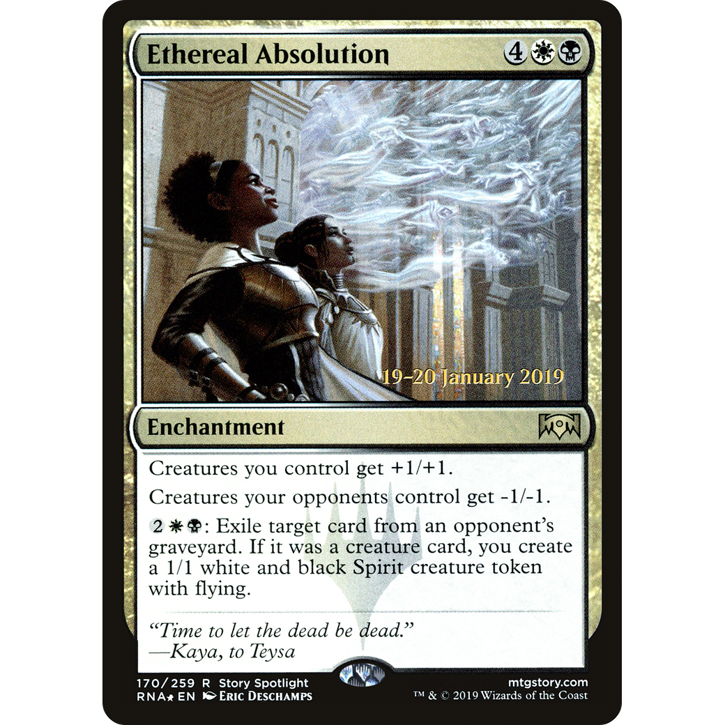 Ethereal Absolution (PRE-170) - Ravnica Allegiance Promos Foil