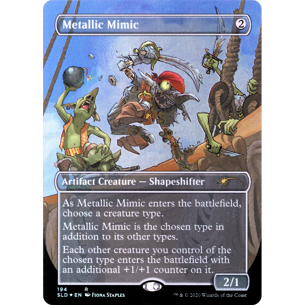 Metallic Mimic (SLD-194) - Secret Lair Drop (Borderless)