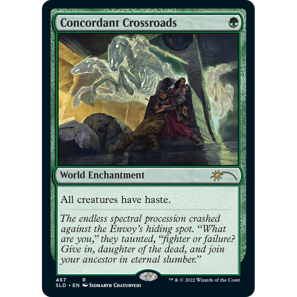 Concordant Crossroads (SLD-467) - Secret Lair Drop Foil