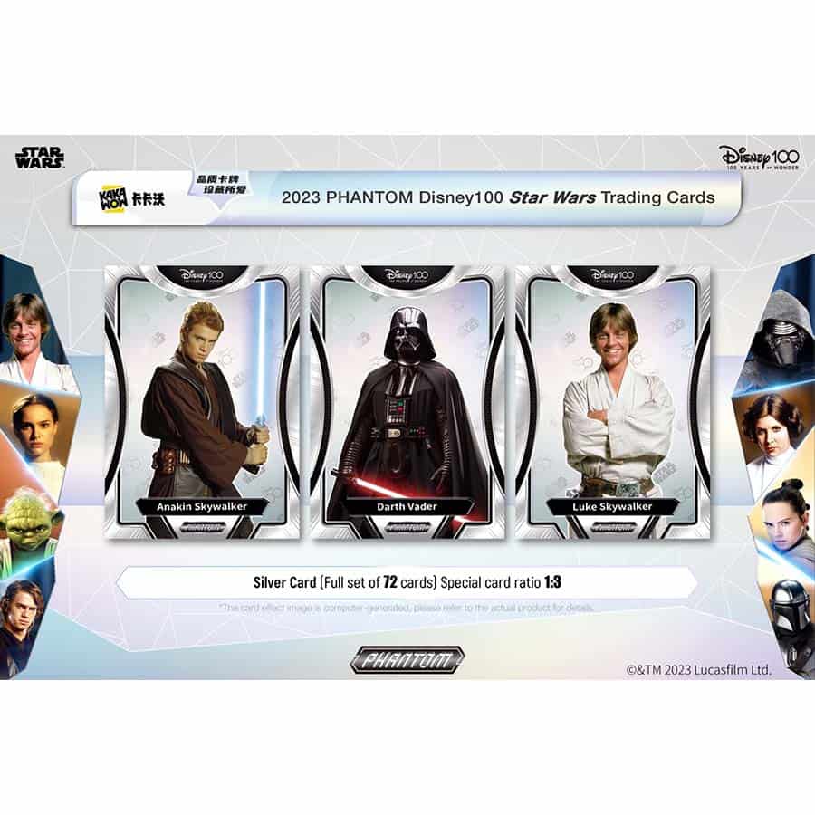 2023 Phantom Disney 100 Star Wars Hobby Edition Trading Cards