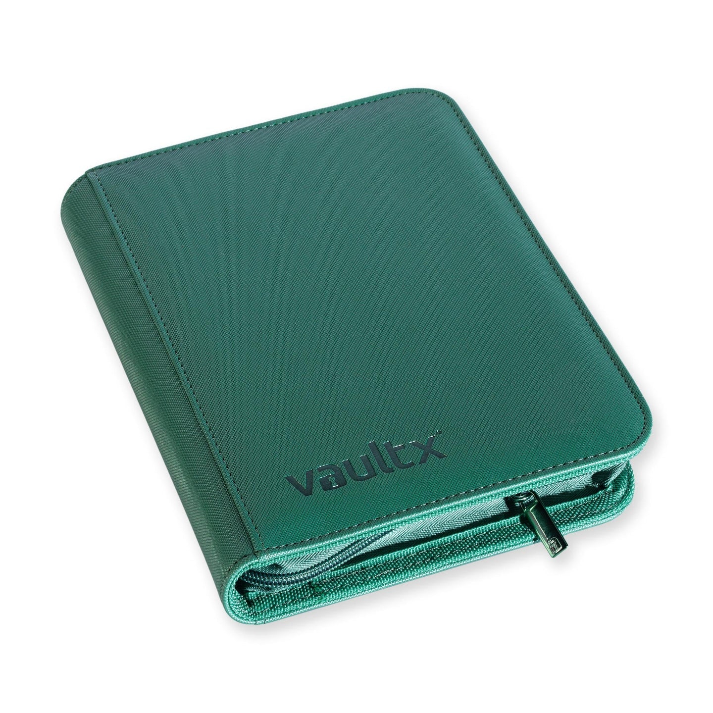 Vault X Metallic Green 4-Pocket Exo-Tec Zip Binder