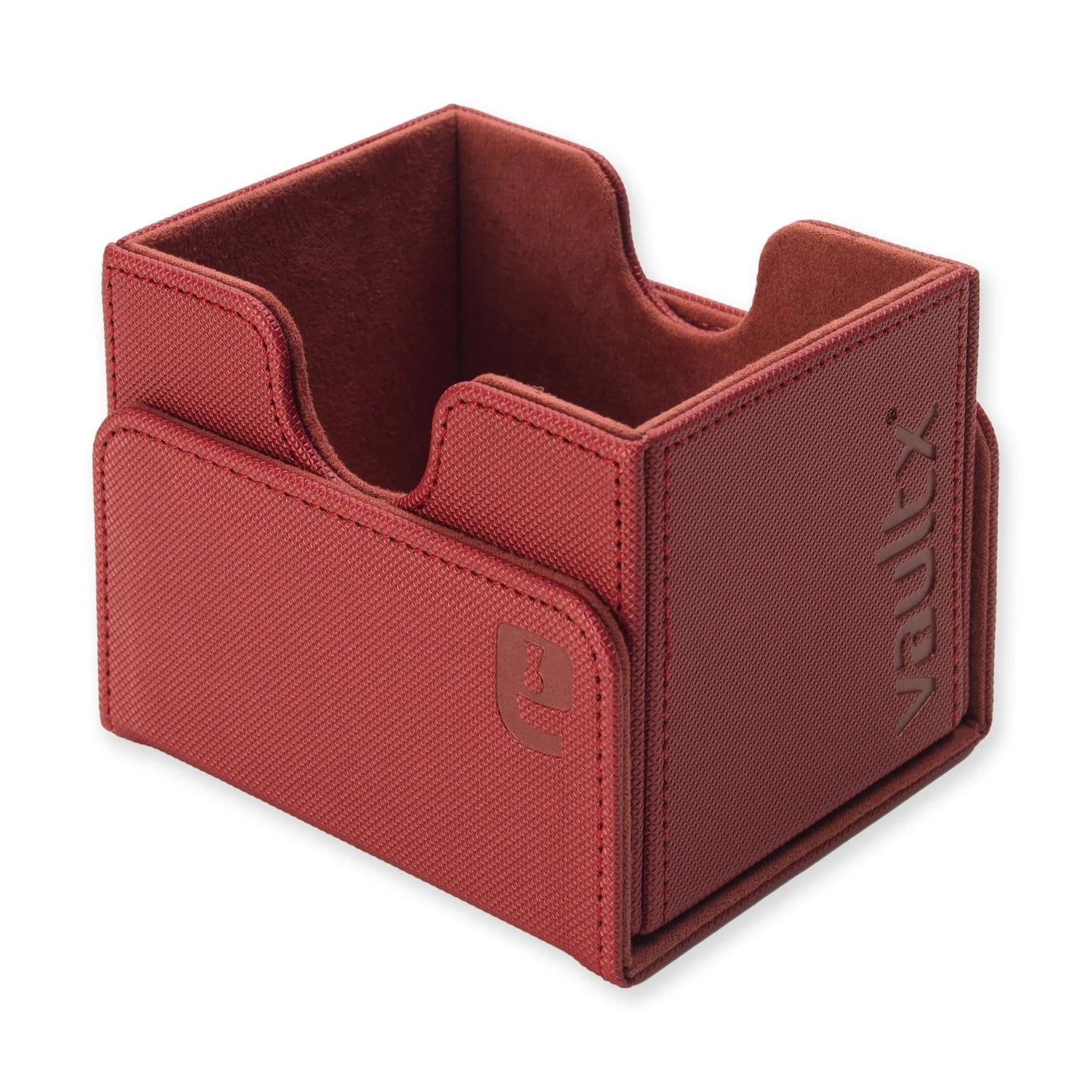 Vault X Sideloading Deck Box 100+ Metallic Red