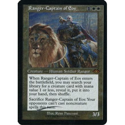 Ranger-Captain of Eos (Retro Frame) (Foil Etched) (MH1-005) - Modern Horizons Foil