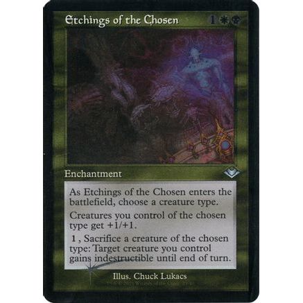 Etchings of the Chosen (Retro Frame) (Foil Etched) (MH1-025) - Modern Horizons Foil