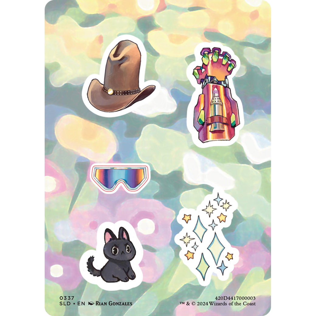 Sticker Sheet (0337) (SLD-337) - Secret Lair Drop