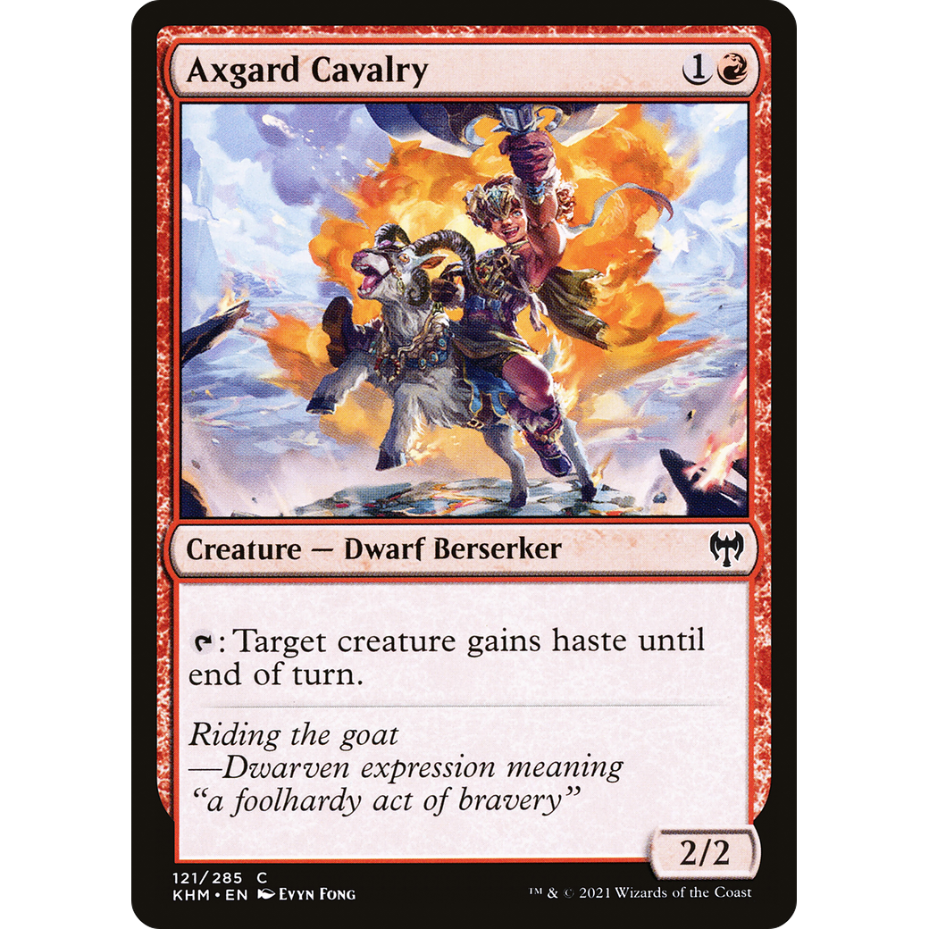 Axgard Cavalry (KHM-121) - Kaldheim