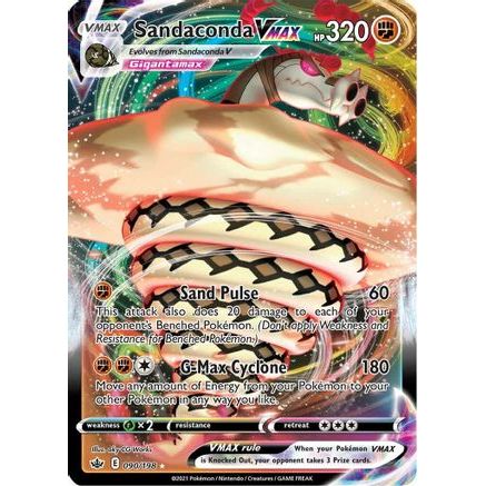 Sandaconda VMAX 90/198 - SWSH06 Chilling Reign Holofoil