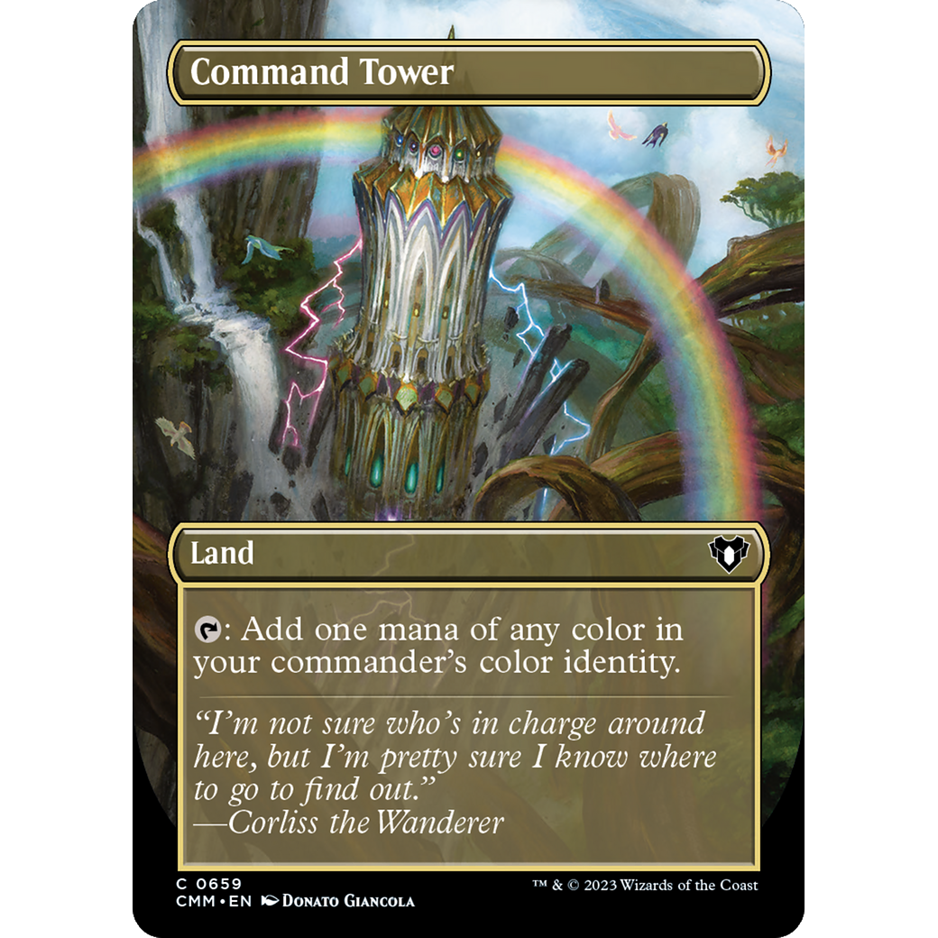 Command Tower (CMM-659) - Commander Masters (Borderless)