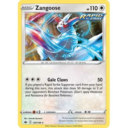 Zangoose 120/198 - SWSH06 Chilling Reign
