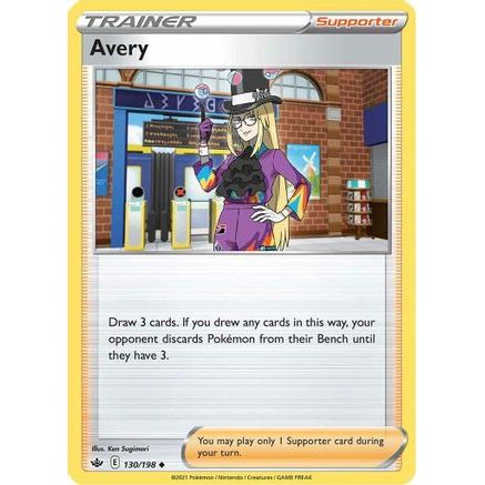 Avery 130/198 - SWSH06 Chilling Reign Reverse Holofoil