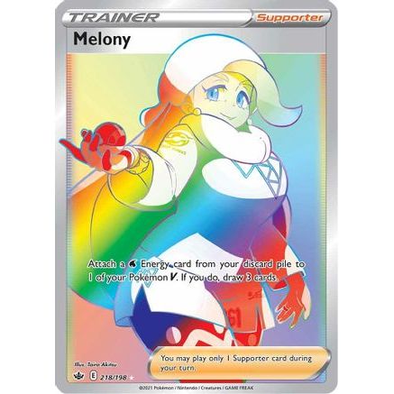 Melony (Secret) 218/198 - SWSH06 Chilling Reign Holofoil