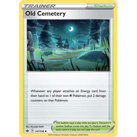 Old Cemetery 147/198 - SWSH06 Chilling Reign