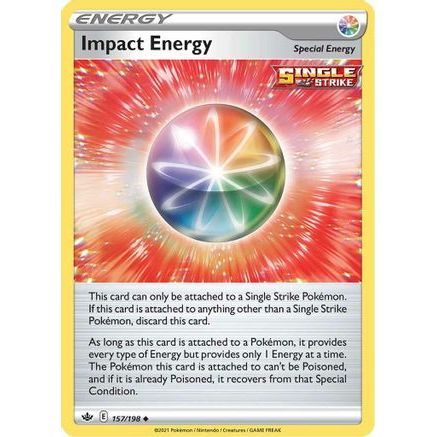 Impact Energy 157/198 - SWSH06 Chilling Reign