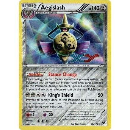 Aegislash - 86/146 (Prerelease) 86 - XY Promos Holofoil