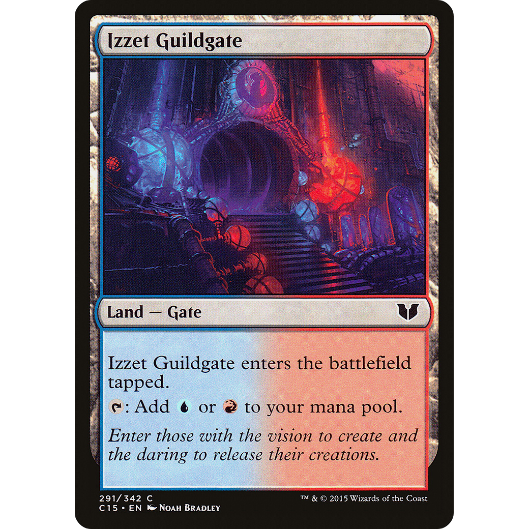 Izzet Guildgate (C15-291) - Commander 2015