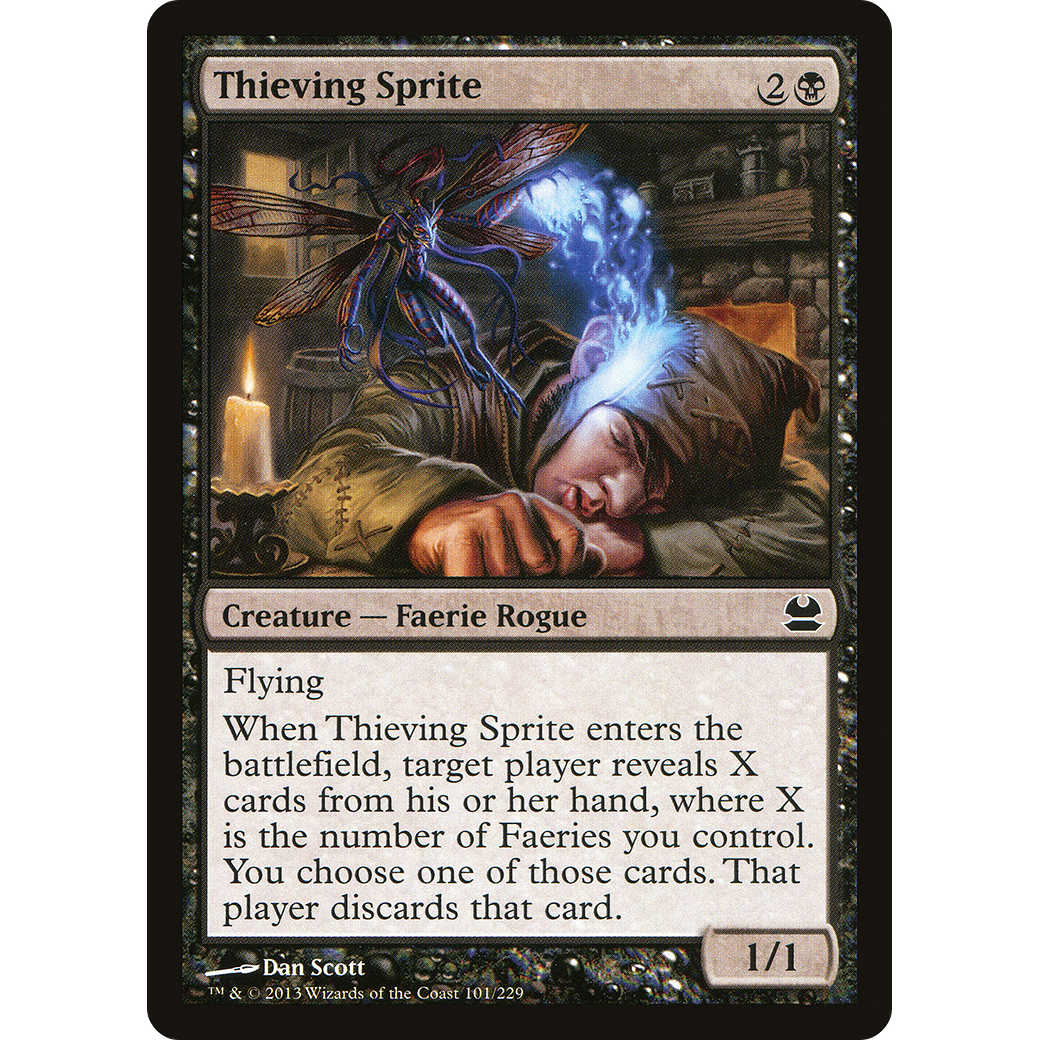 Thieving Sprite (MMA-101) - Modern Masters Foil