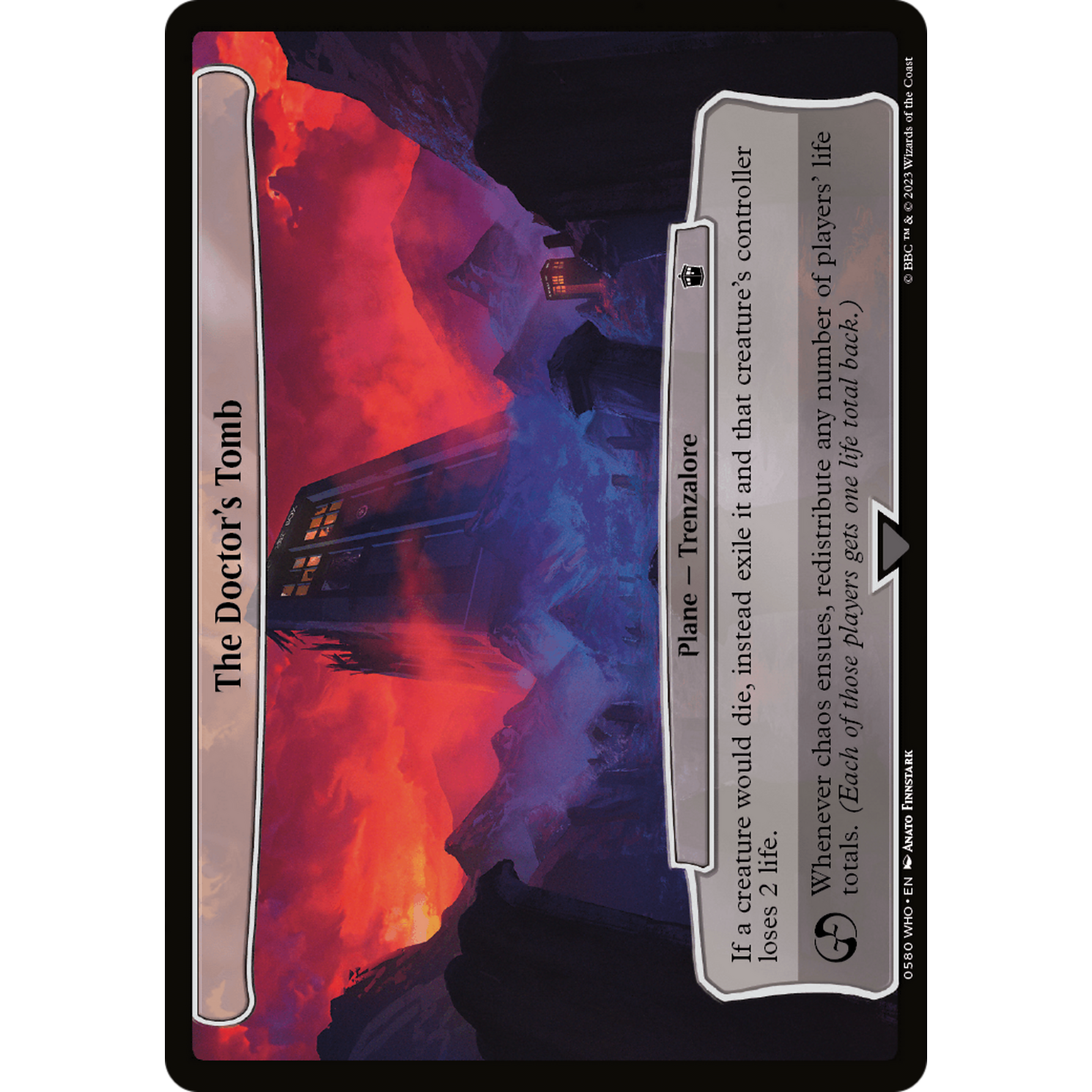 The Doctor's Tomb (WHO-580) - Doctor Who