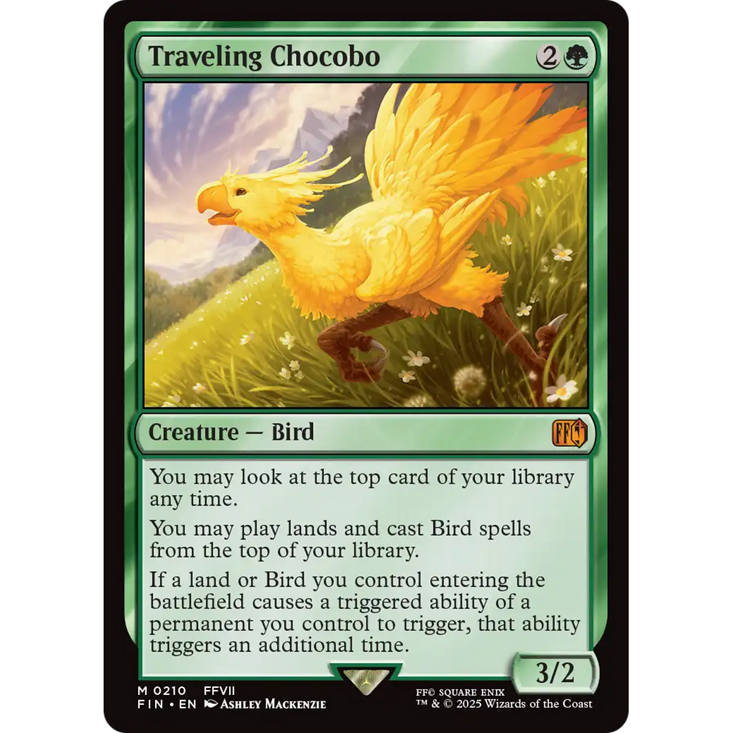 Traveling Chocobo (FIN-210) - FINAL FANTASY