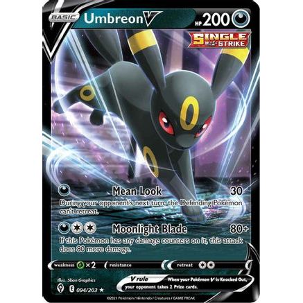 Umbreon V 94/203 - SWSH07 Evolving Skies Holofoil