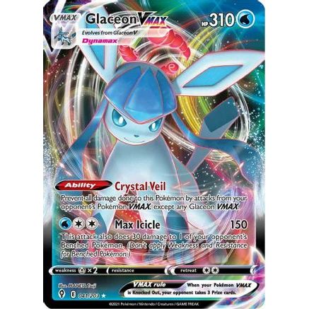 Glaceon VMAX 41/203 - SWSH07 Evolving Skies Holofoil