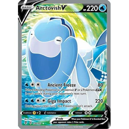 Arctovish V (Full Art) 176/203 - SWSH07 Evolving Skies Holofoil