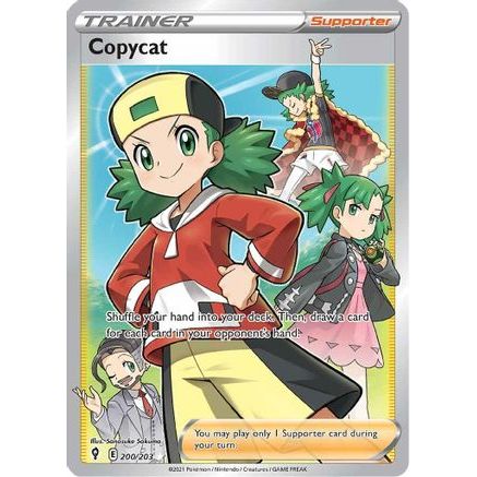 Copycat (Full Art) 200/203 - SWSH07 Evolving Skies Holofoil