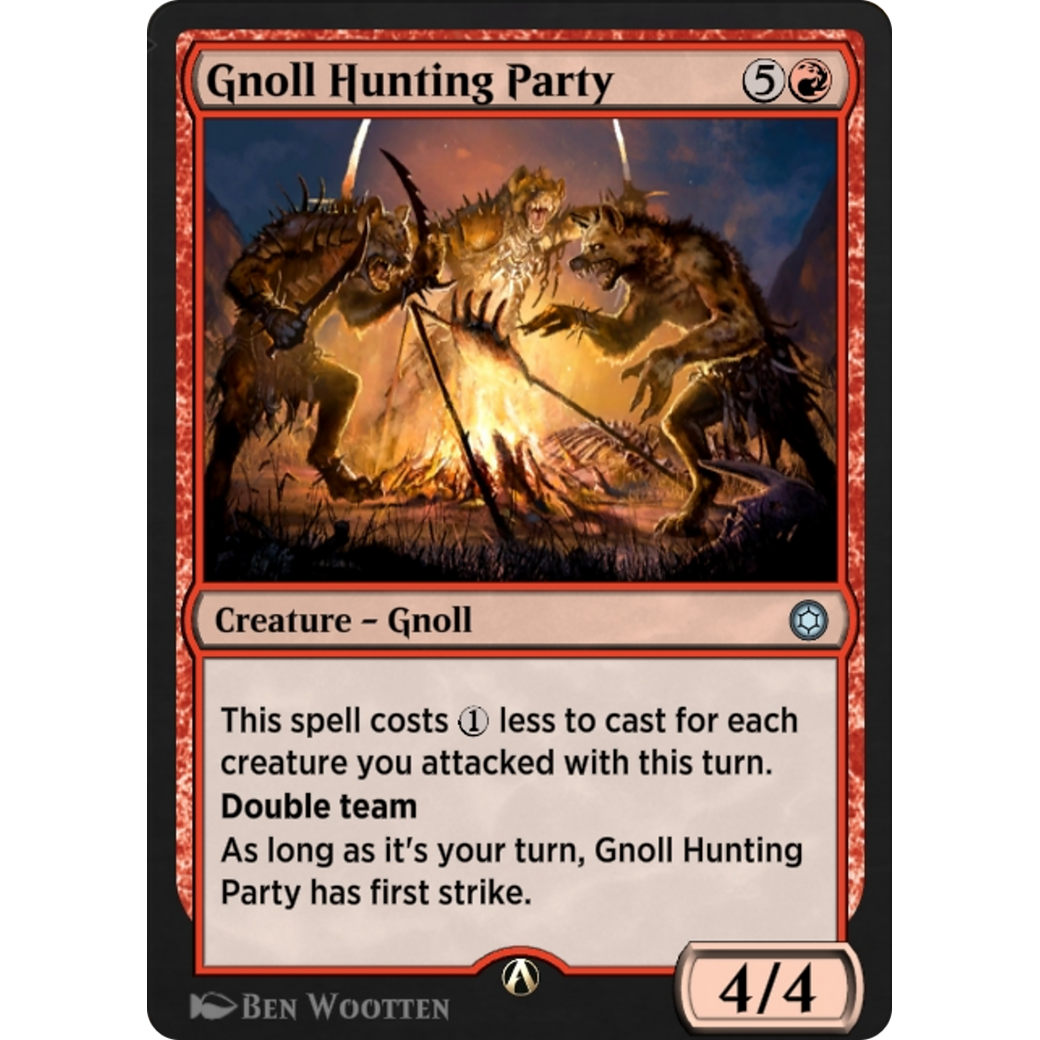 Gnoll Hunting Party (HBG-055) - Alchemy Horizons: Baldur's Gate