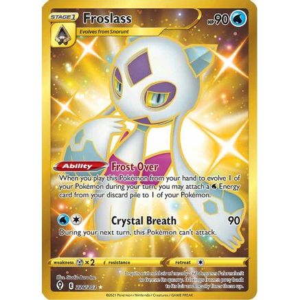 Froslass (Secret) 226/203 - SWSH07 Evolving Skies Holofoil