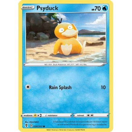 Psyduck 24/203 - SWSH07 Evolving Skies