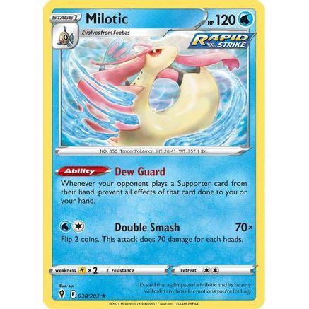 Milotic 38/203 - SWSH07 Evolving Skies Reverse Holofoil